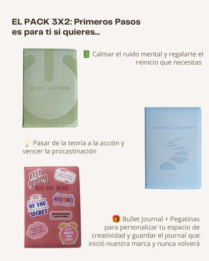 PACK 3X2: PRIMEROS PASOS