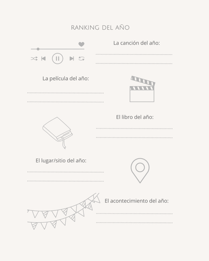 Un Año Más Journal